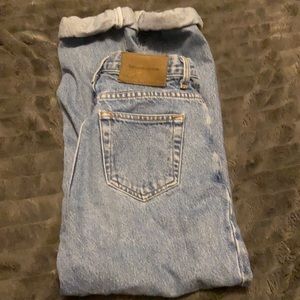 calvin klein mom jeans